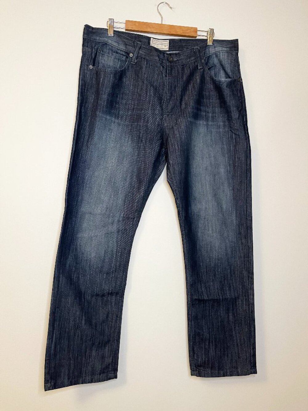 Alexander Julian Colours Dark Wash Straight Leg Jeans Men's 36x30 Classic Denim